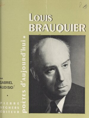 cover image of Louis Brauquier